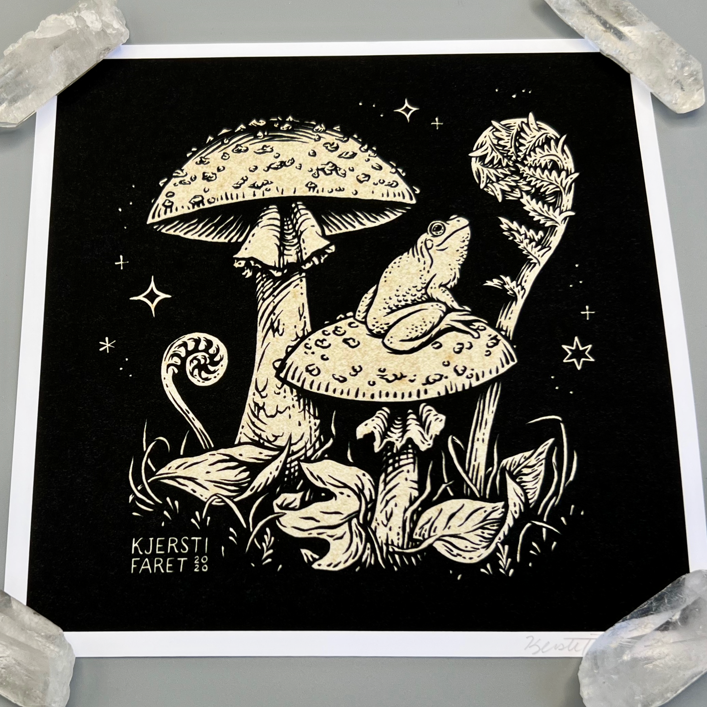 Enchanted Forest: Frog - Fine Art Print