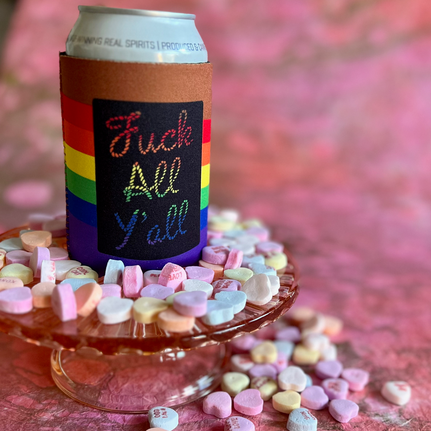 Pride Fuck All Y'all Koozie