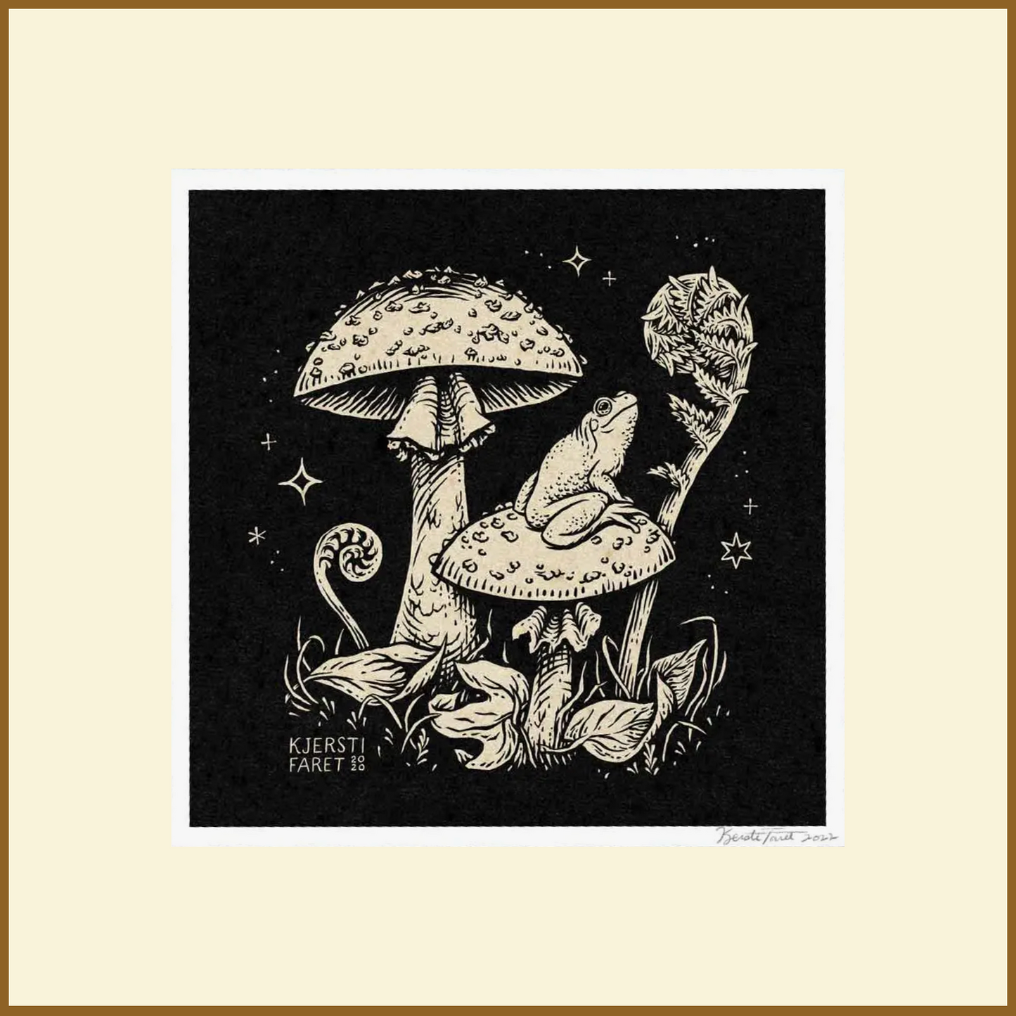 Enchanted Forest: Frog - Fine Art Print