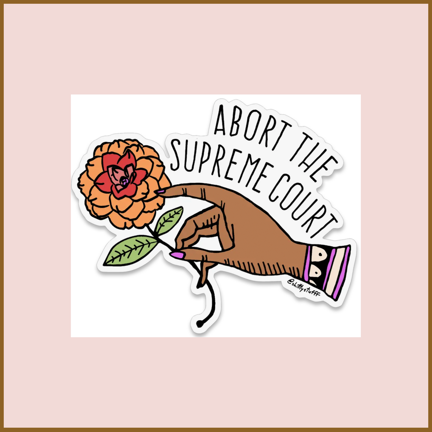 Abort The Supreme Court Sticker Pack