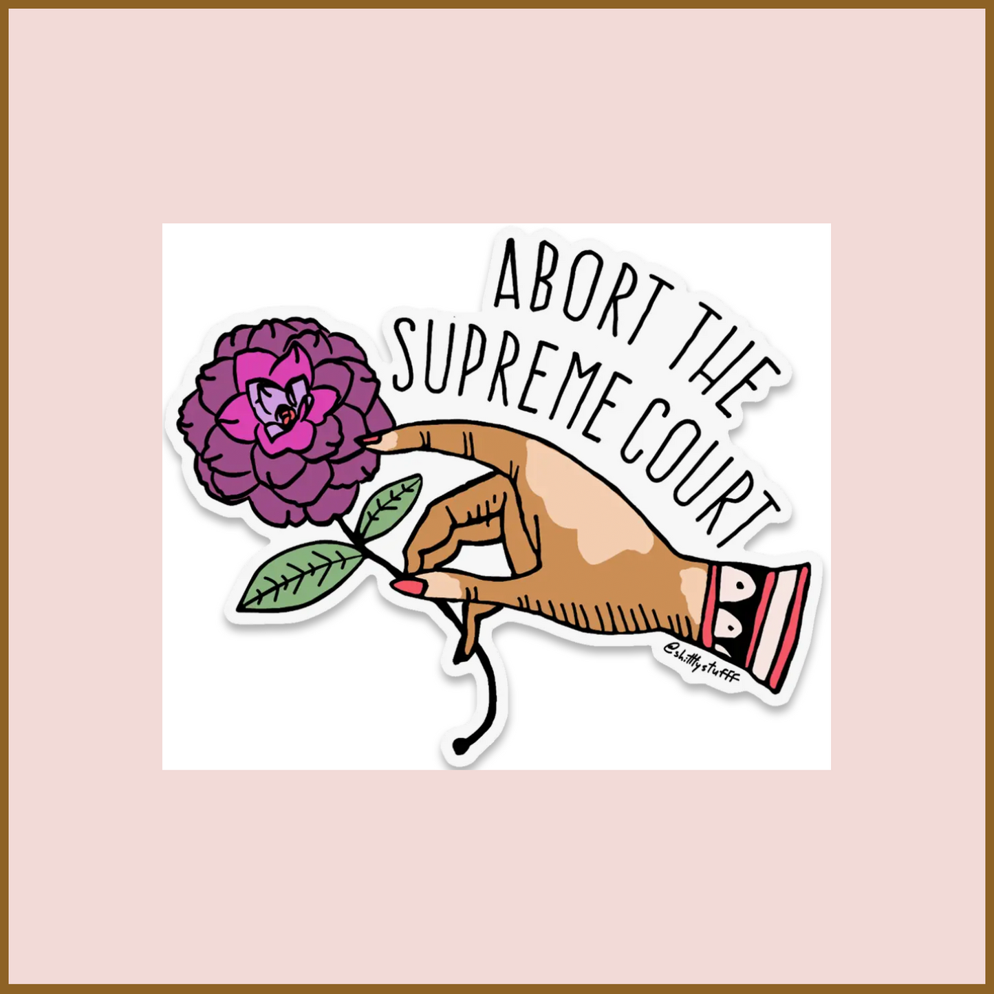 Abort The Supreme Court Sticker Pack