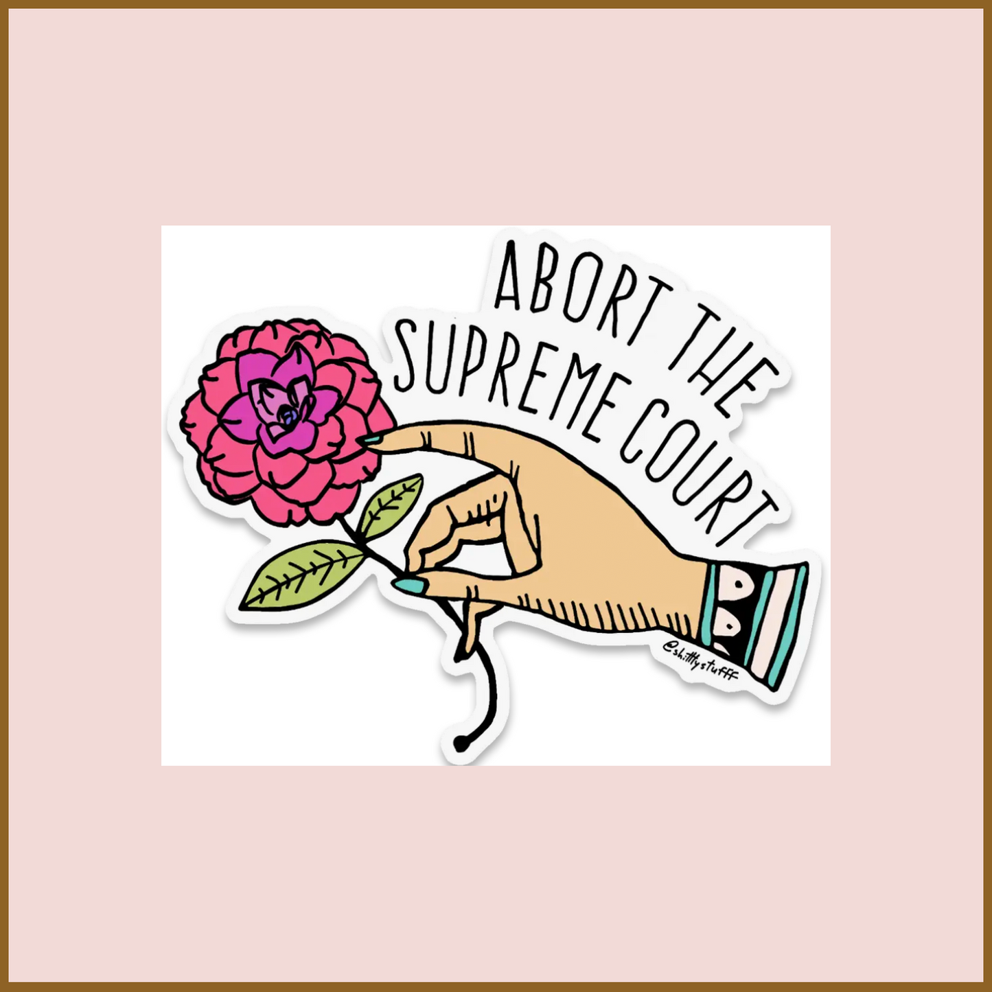 Abort The Supreme Court Sticker Pack