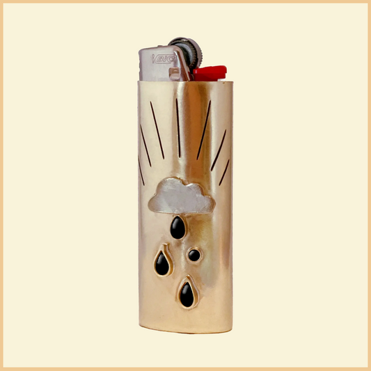 Black Onyx Rainy Day Lighter Case