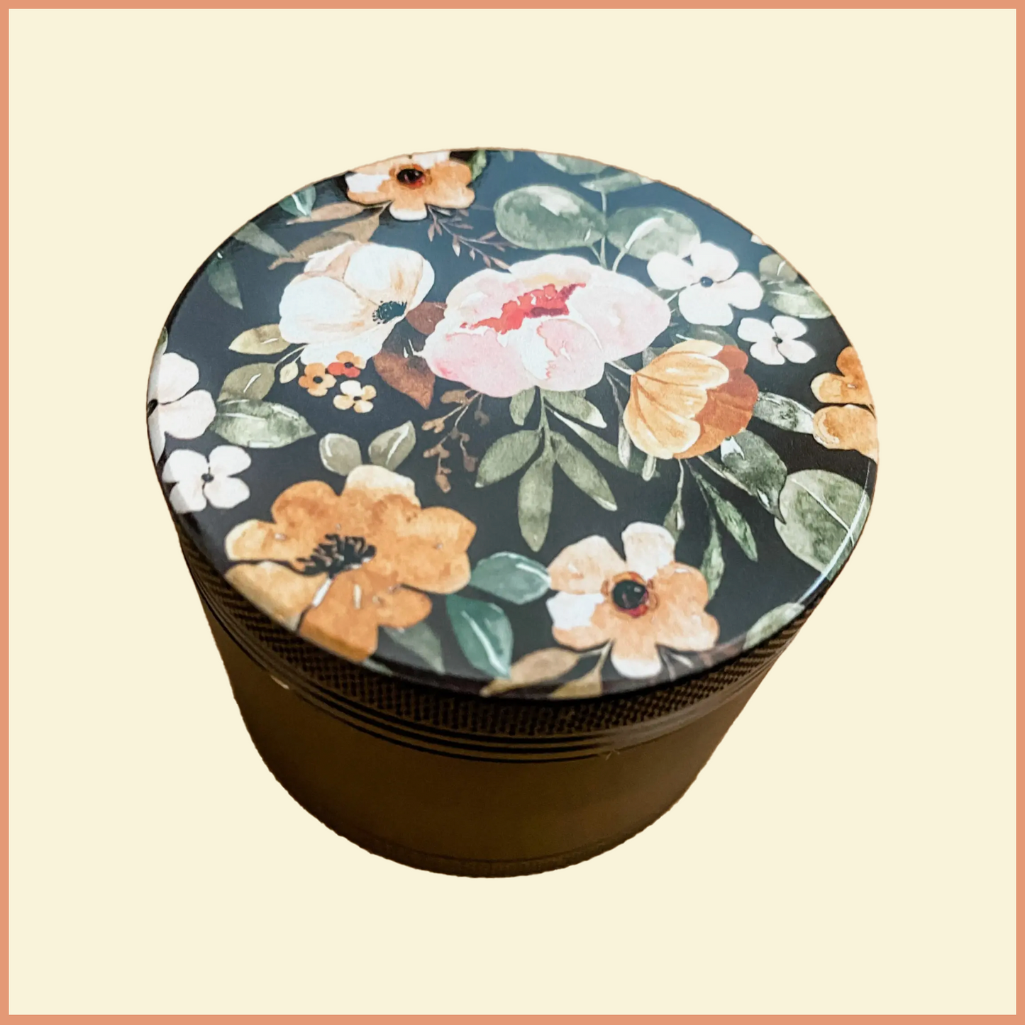 Dark Florals Large 2.5 inch Grinder