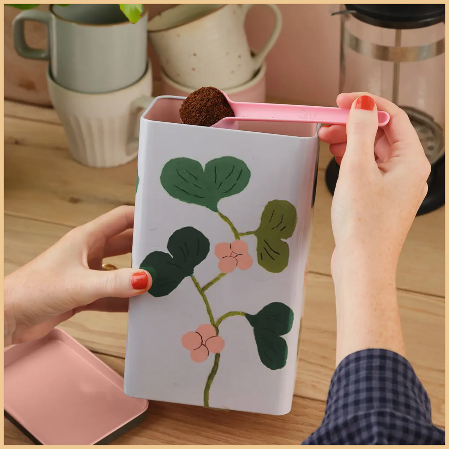 'Ginkgo' Coffee Tin