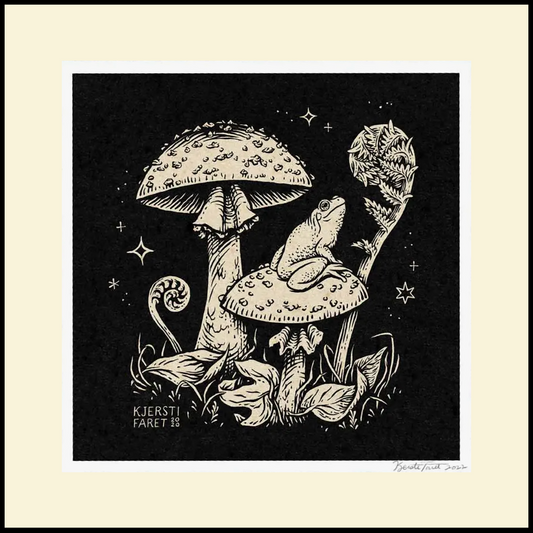 Enchanted Forest: Frog - Fine Art Print